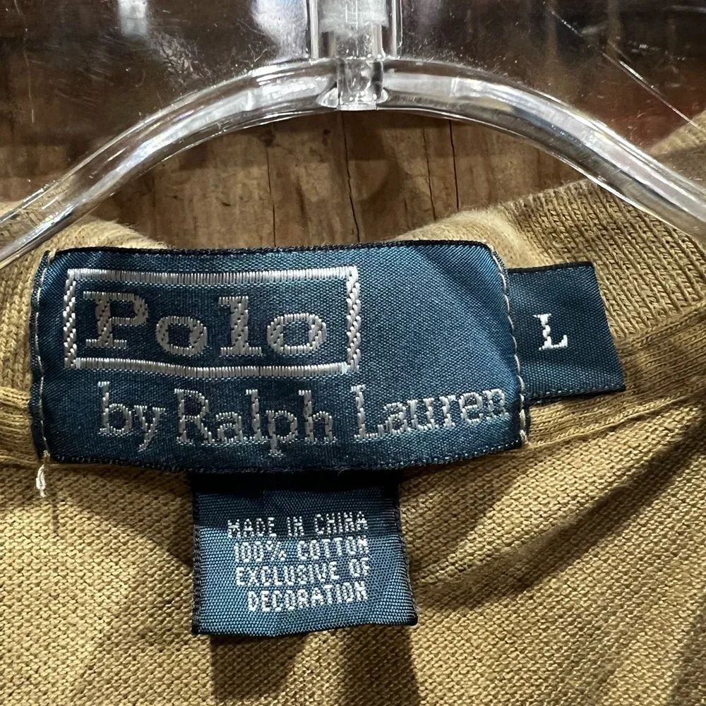 POLO Ralph Lauren Polo Shirt Short Sleeve Mens Large